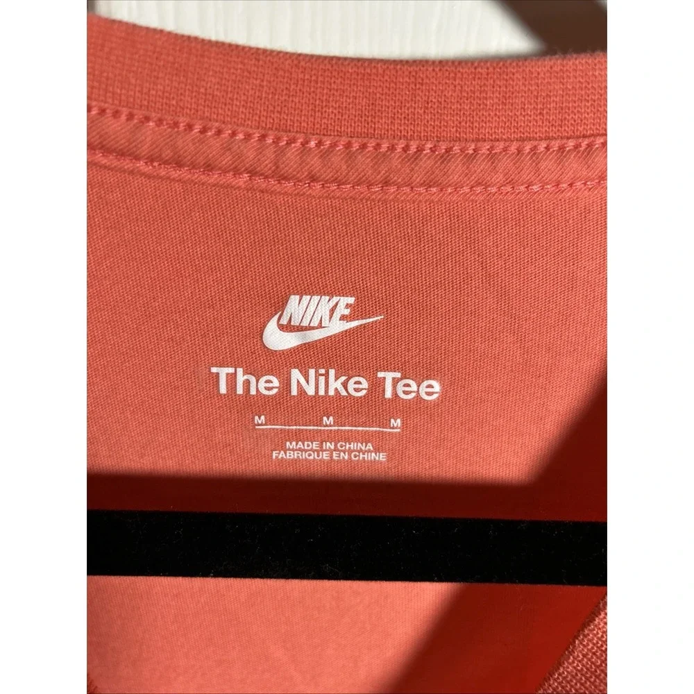 Nike Men The Nike Tee  Athletic Shirt M Pink Jersey Tee‎ Shirt AR4999-814